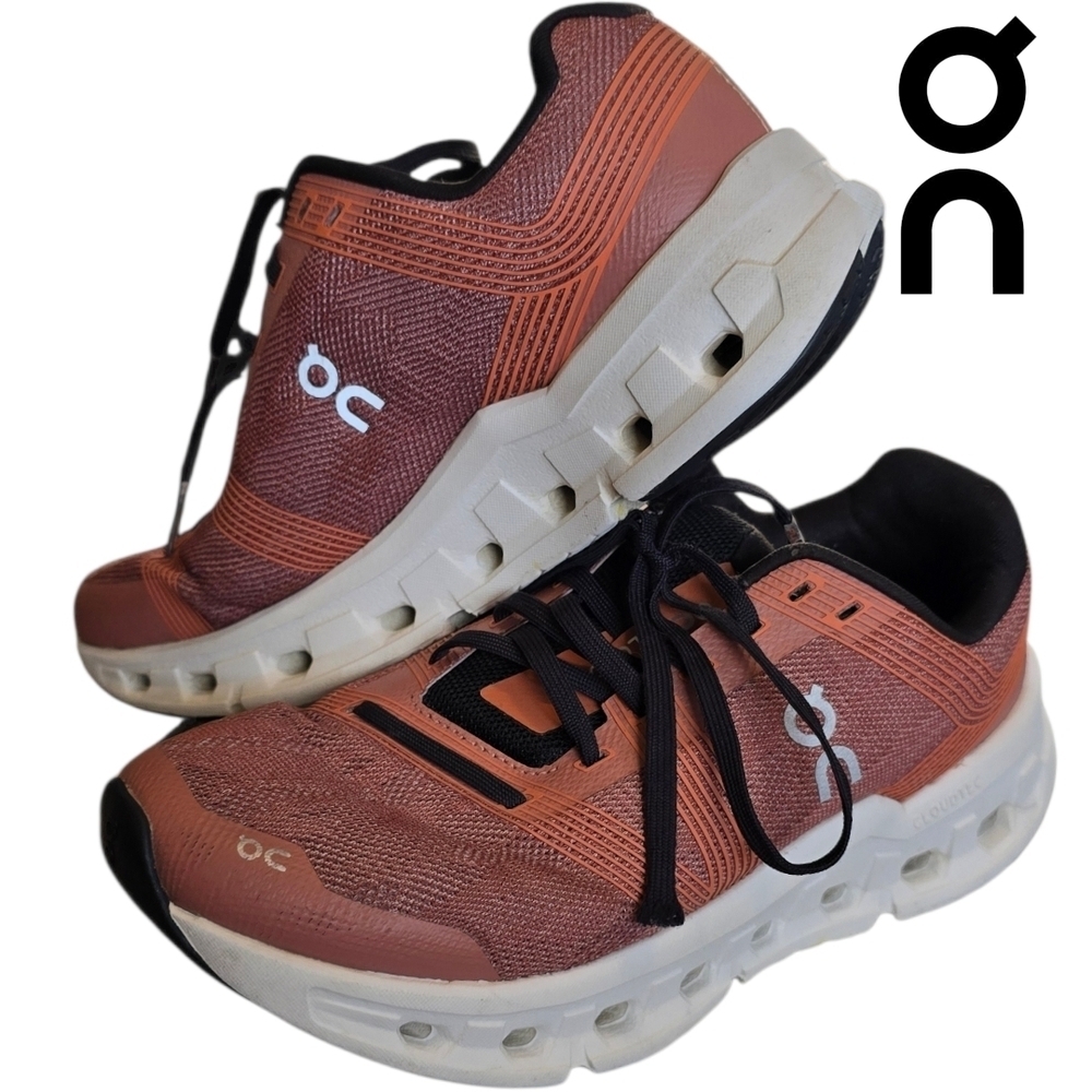 On Cloudgo Running Ladies running sneakers Size 6.5 Mahogany/Ivory